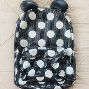 Mickey Mouse sequin backpack